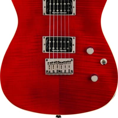Fender Special Edition Custom Telecaster FMT HH Electric Guitar, Crimson Red image 1