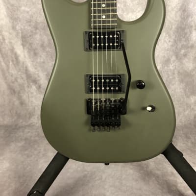 Wayne Guitars (Formerly Charvel) Super Strat Est 2000 - Flat Green image 2