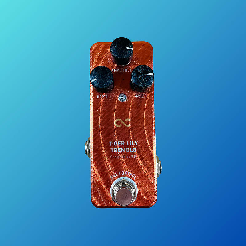 USED ONE CONTROL Tiger Lily Tremolo Guitar Effects Tremolo