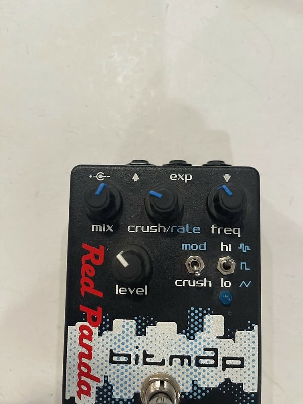 Red Panda Bitmap V1 Bitcrusher Bit Map Modulation Guitar