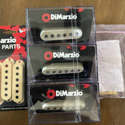 DiMarzio HS-3/HS-3/HS-4 Pickup Set Mid 80s - present - Aged | Reverb