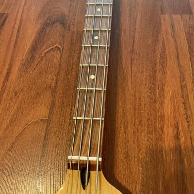 Fender Mustang 2017 Orange Short Scale Bass MIM image 5