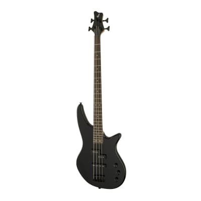 Jackson JS Series Spectra Bass JS2 4-String Electric Guitar (Gloss Black) Bundle with Jackson Hard-Shell Gig Bag and Strings (3 Items) image 6