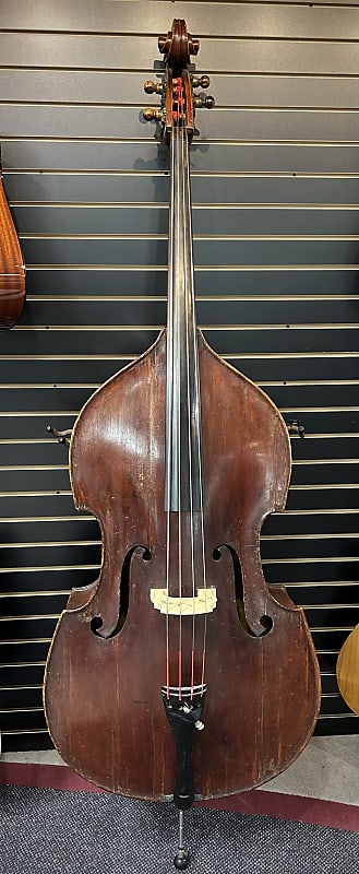 Otto Rubner 3/4 Double Bass 1919 - Natural w/ Mooradian Bag & Sandner Bow