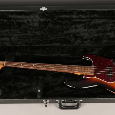 Fender 60th Anniversary Road Worn '60s Jazz Bass - 2020 - Sunburst image 16
