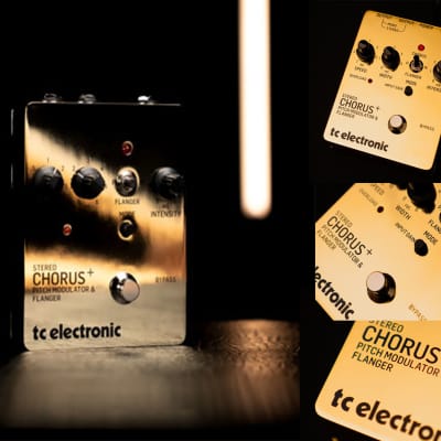 TC Electronic SCF GOLD SE special edition Stereo Chorus Flanger Pedal with 3 modulation modes image 5