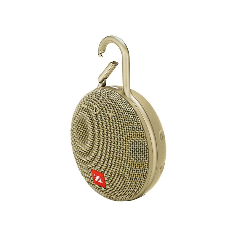 JBL Clip 3 Portable Bluetooth Speaker (Desert Sand) | Reverb
