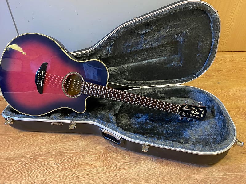 Yamaha APX-SPLii Transparent Purple Burst Electro Acoustic