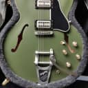 Gibson ES-335 Chris Cornell 2013 Olive Drab Green ''The Original'' 1 Owner & Complete.
