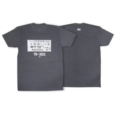 Roland TB-303 Crew T-Shirt Size X-Large in CHARCOAL image 3