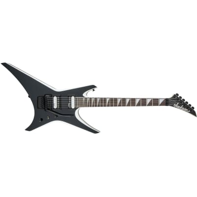 Jackson JS Series Warrior JS32 Electric Guitar, Amaranth Fingerboard, Black with White Bevels image 3
