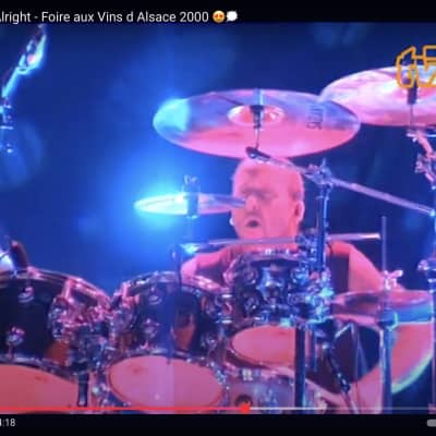 Russ McKinnon's (Barry Manilow, Tower of Power) Sabian 10" AAX Splash Cymbal 258g image 12