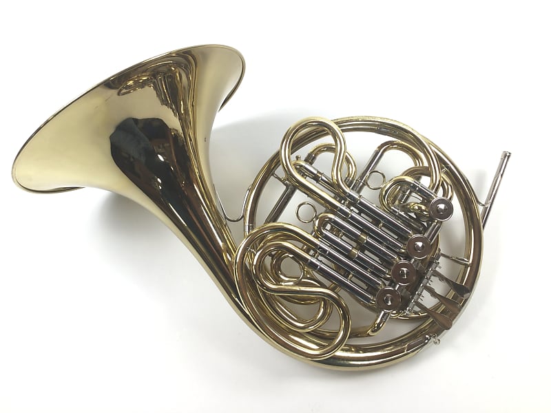 YAMAHA ヤマハ YHR-662 フルダブルホルン マウスピース付き