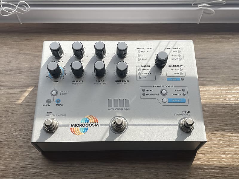 『4年保証』 2020 Microcosm Electronics Hologram - Reverb | White - Present ギター