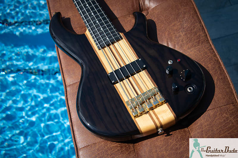 Aria Pro II SB-1000 5 String Bass - (Ultra Rare) - Made in Japan - Ash Body  - Neck-Through Construction! - Pro Set Up! w Perfect Frets, Action & ...