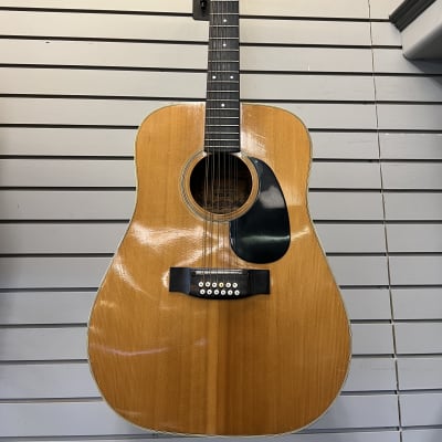 Yamaki Deluxe folk 431 12 string  1973 - Natural for sale