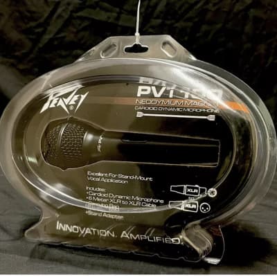 Peavey PVi 100 Dynamic Cardioid Mic w/ Clip, XLR Cable and Bag image 2