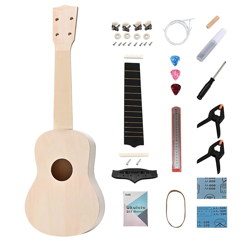 Diy Ukulele Kit With Assembly Manual And All Reverb
