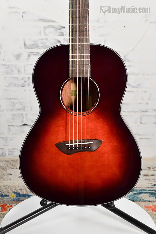 New Yamaha CSF1M Compact Folk Acoustic Electric Guitar Tobacco Brown Sunburst w/Hard Bag image 1