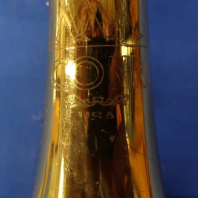 Conn Brass Director 16A Cornet, USA, with case and mouthpiece image 7