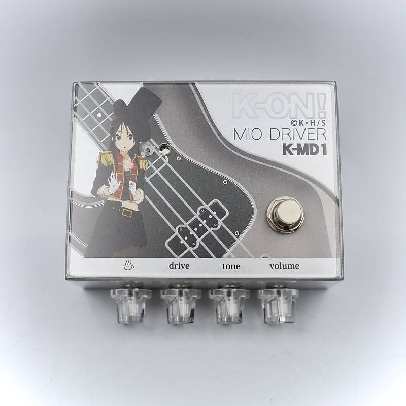 320Design K-ON! K-MD1 Mio Driver With Original Box Bass Overdrive Guitar  Effect Pedal