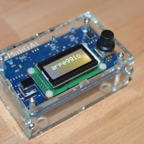 MidiSizer MidiGAL w/ MidiPAL v1.4 firmware | Reverb