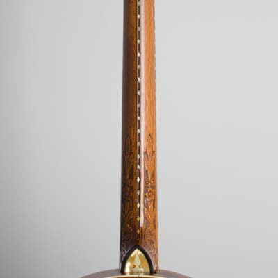 Ludwig  Standard Art Tenor Banjo (1927), ser. #9529, original black hard shell case. image 9