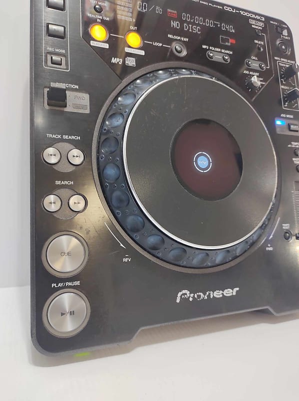 Pioneer CDJ 1000 MK3 DJ Turntable 2008 - Black | Reverb Canada