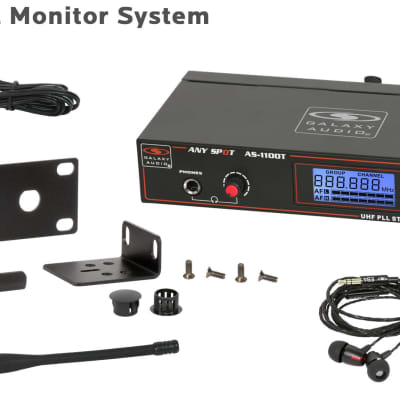 Galaxy Audio UHF Wireless Personal Monitor AS-1100 image 5