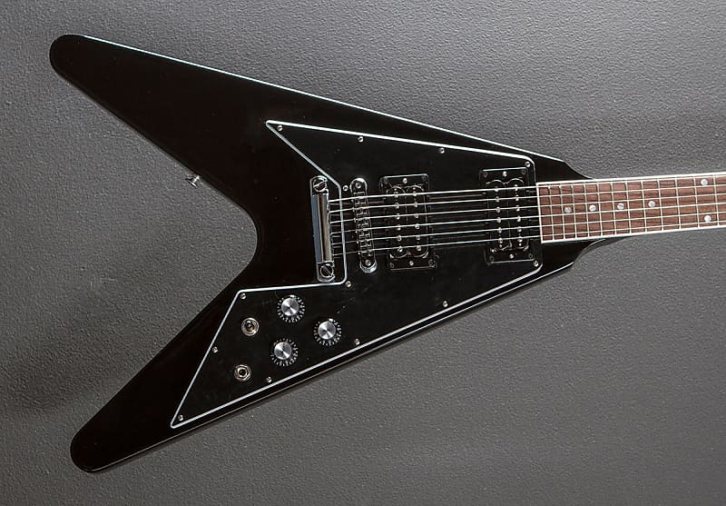 Gibson USA 70’s Flying V - Ebony image 1