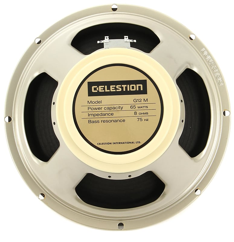 Celestion G12M-65 Creamback 12 inch 65-watt Replacement Guitar Speaker - 8 Ohm (5-pack) Bundle image 1