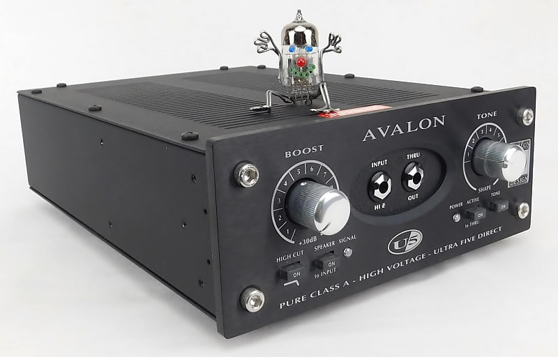 Avalon U5 Mono Black Instrument & DI Preamp +Neuwertig +OVP+ 1,5 Jahre  Garantie