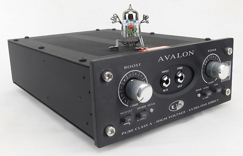 Avalon U5 Mono Black Instrument u0026 DI Preamp +Neuwertig +OVP+ 1