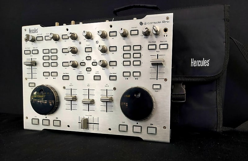 Hercules DJ Console RMX - Silver w/ Gig-Bag & USB | Reverb