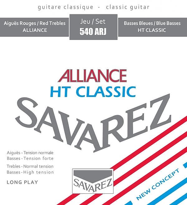 Savarez 540ARJ Mixed Tension Classical Guitar Strings Reverb