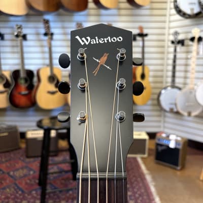 Waterloo WL-14 Scissortail Sitka Spruce/Maple Acoustic Guitar w/Hard Case image 7