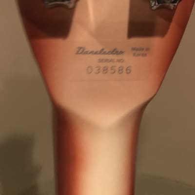 Lefty D’Anelectro Long Horn 2015 Brown Sunburst Gloss image 7
