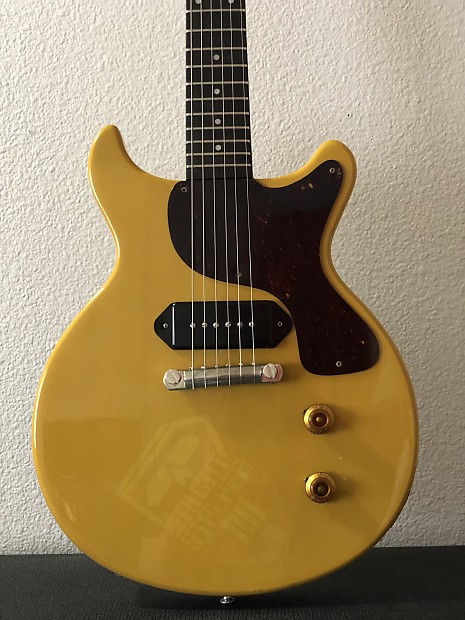Orville Les Paul Junior Double Cutaway TV Yellow Gibson