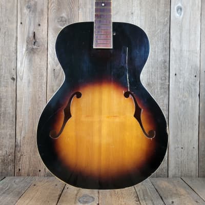 Kay K6836 Archtop Guitar 1960s Husk As Is - Sunburst for sale