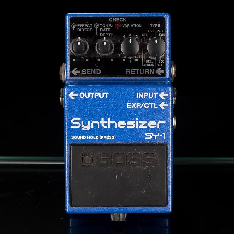 Used Boss SY-1 Synthesizer Pedal With Box | Reverb