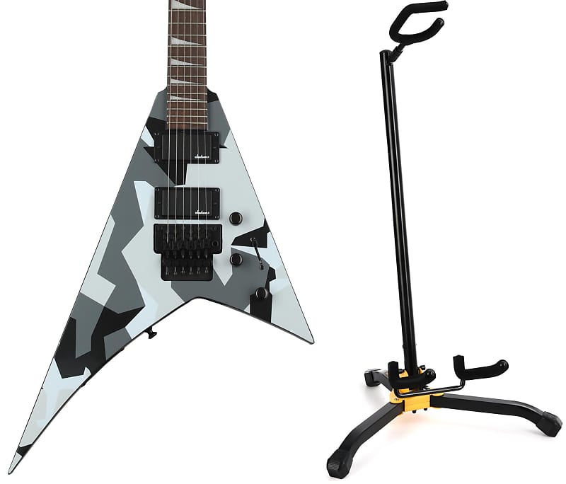 Jackson X Series Rhoads RRX24 Electric Guitar Winter Camo Reverb
