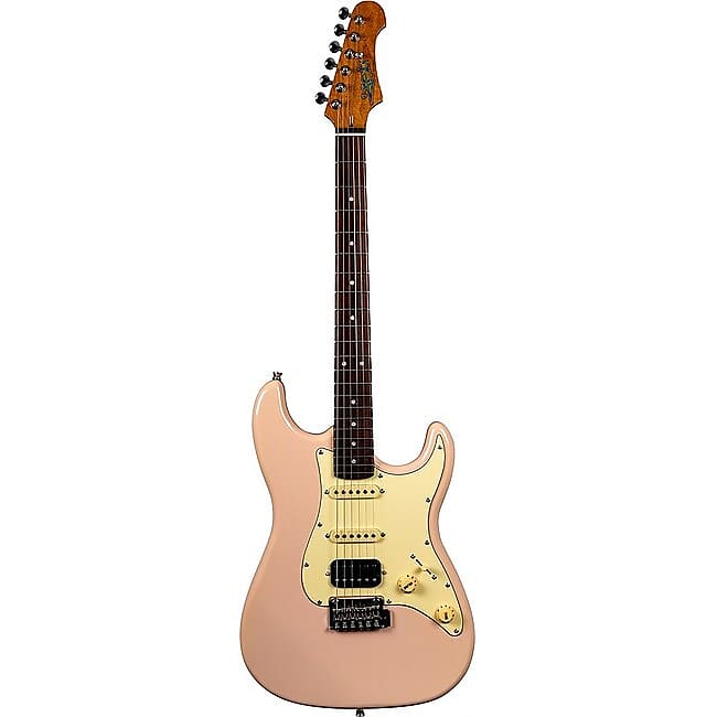 JET GUITARS JS-400 PKR E-Gitarre, pink image 1