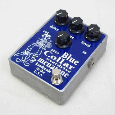 Reverb.com listing, price, conditions, and images for menatone-blue-collar-overdrive