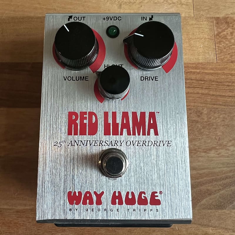 Way Huge WHE206 25th Anniversary Red Llama Overdrive | Reverb