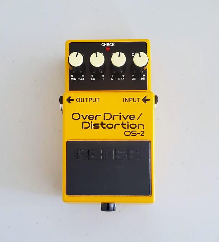 Boss OS-2 OverDrive/Distortion - Yellow (original box) | Reverb Canada