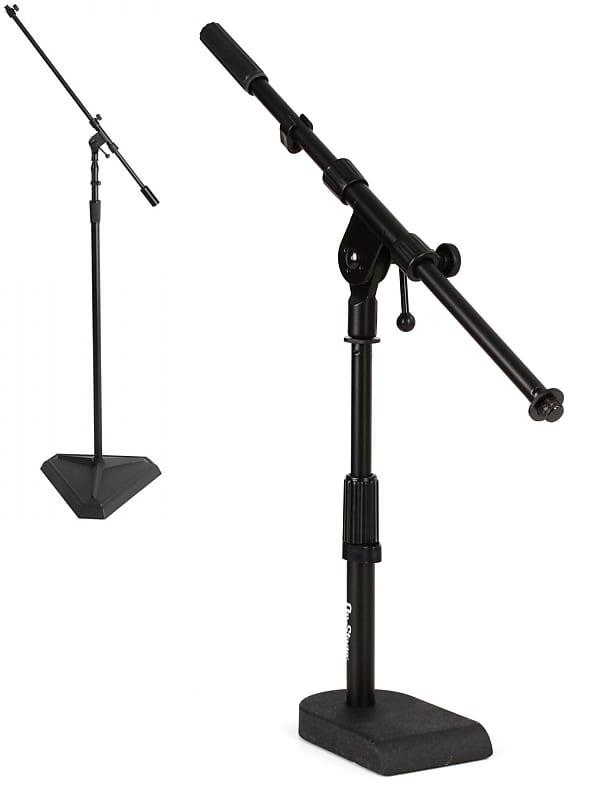 On-Stage Stands SMS7630B Hex Base Studio Boom Microphone | Reverb