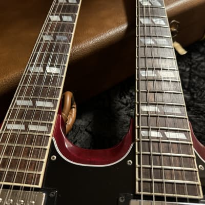 Gibson EDS-1275 Double Neck 1992 - Cherry image 3