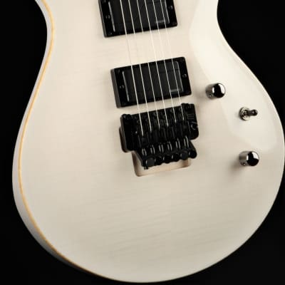 Caparison - Angelus-NH Nick Hipa Signature - 5A Flame Maple Top - Trans White -  Electric Guitar with Gig Bag image 6