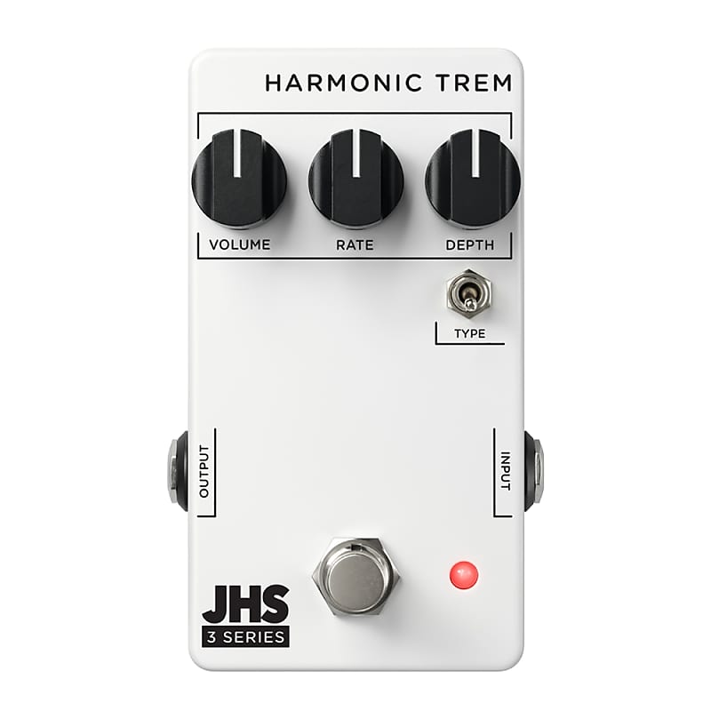 JHS 3-Series Harmonic Trem Guitar Effects Pedal image 1