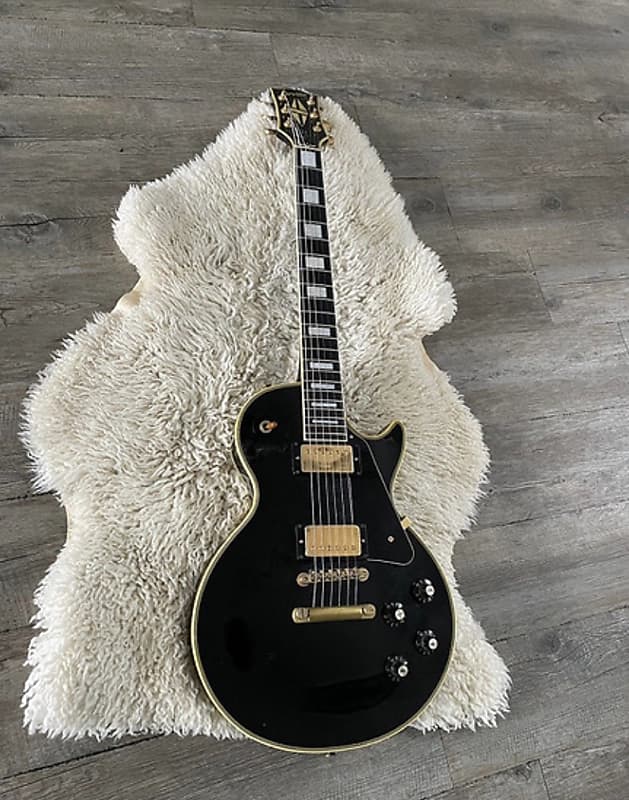 Orville by Gibson Les Paul custom 1994 Black | Reverb